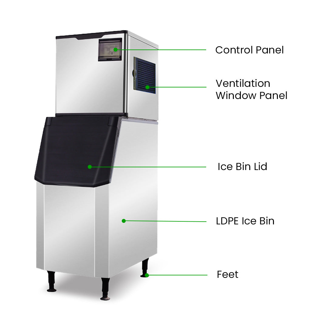 Image of Blizzard SN-145C Professional Ice Maker