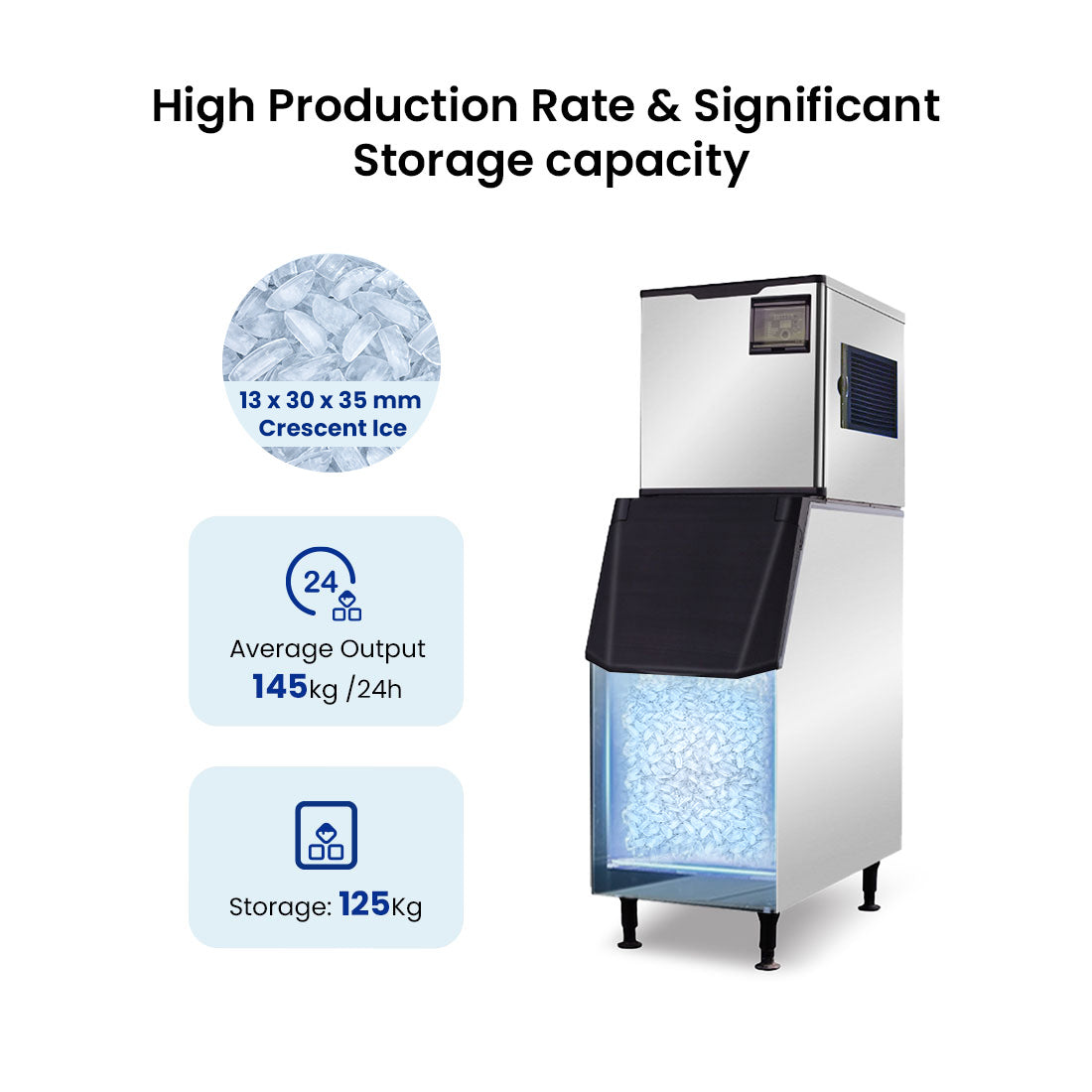 Image of Blizzard SN-145C Professional Ice Maker