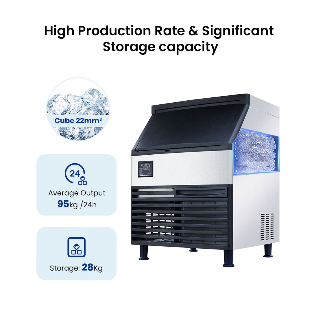 Image of Blizzard SN-210P Ice Maker Air Cooled