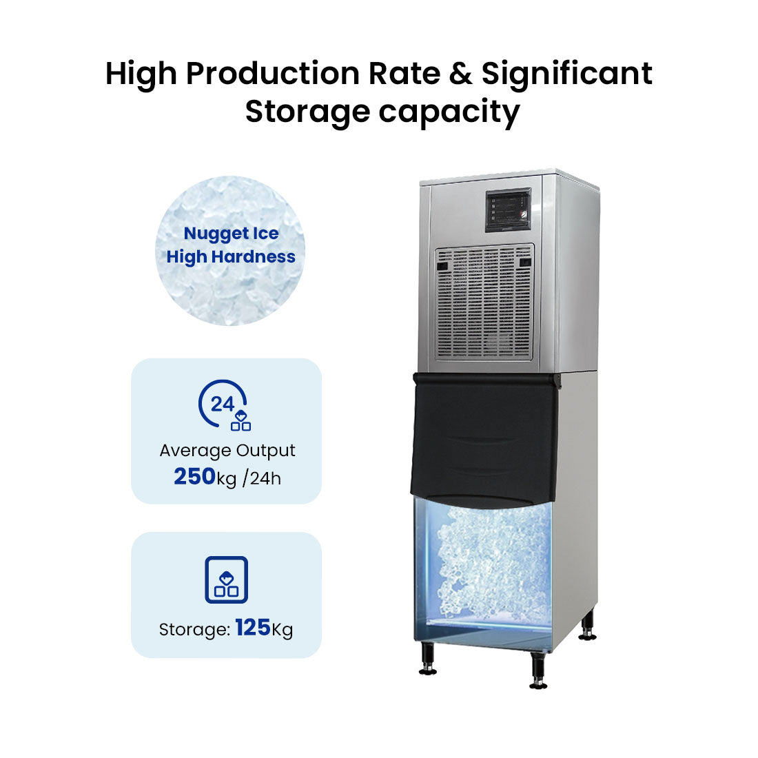 Image of Blizzard SN-258N Chewblet/Nugget Ice Maker 250Kg