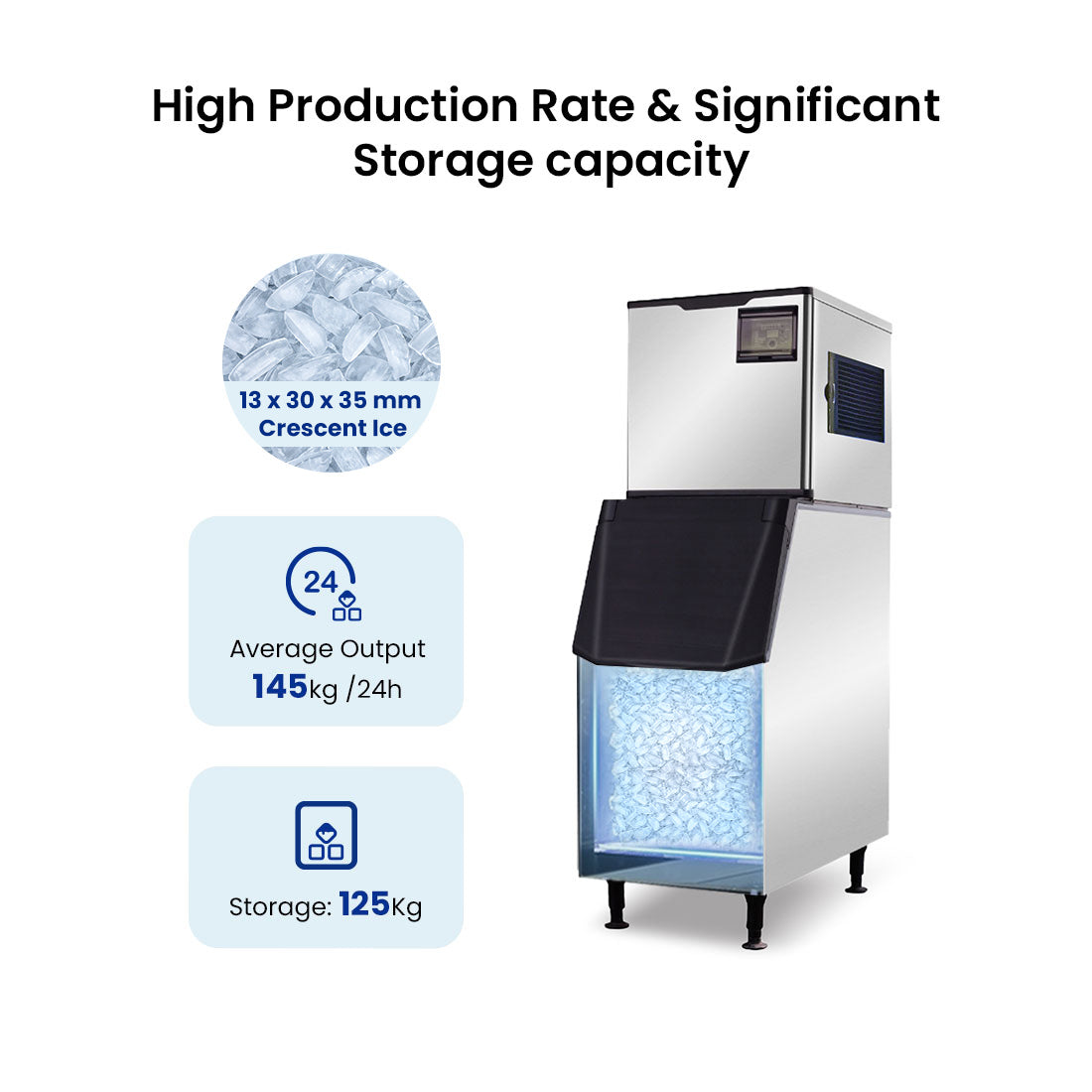 Image of Blizzard Professional Ice Maker SN-280C