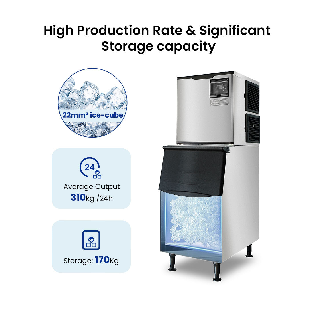Image of Blizzard SN-700P Ice Maker Air-Cooled