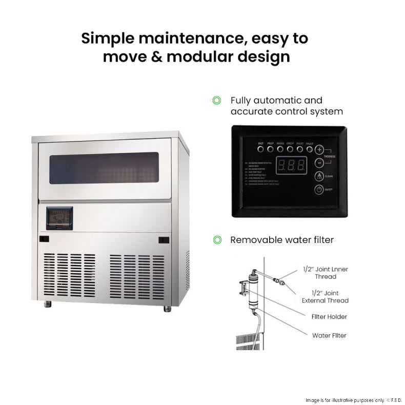 Image of Blizzard SN-80C Professional Ice Maker