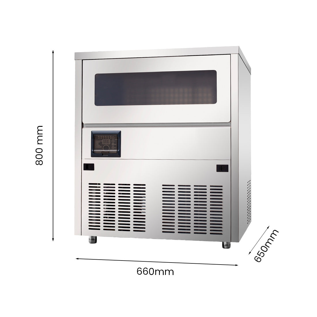 Image of Blizzard SN-81B Under Bench Ice Maker Air Cooled
