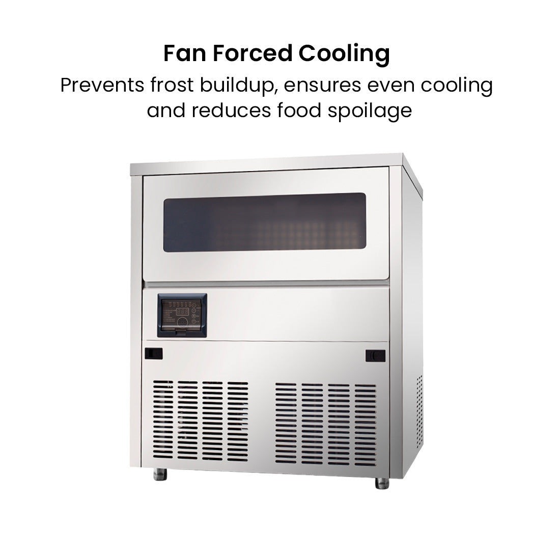 Image of Blizzard SN-81B Under Bench Ice Maker Air Cooled