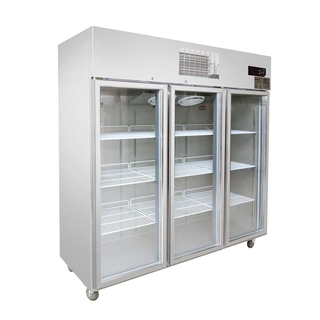 Image of Thermaster SUCG1500 Three Door Upright Display Fridge