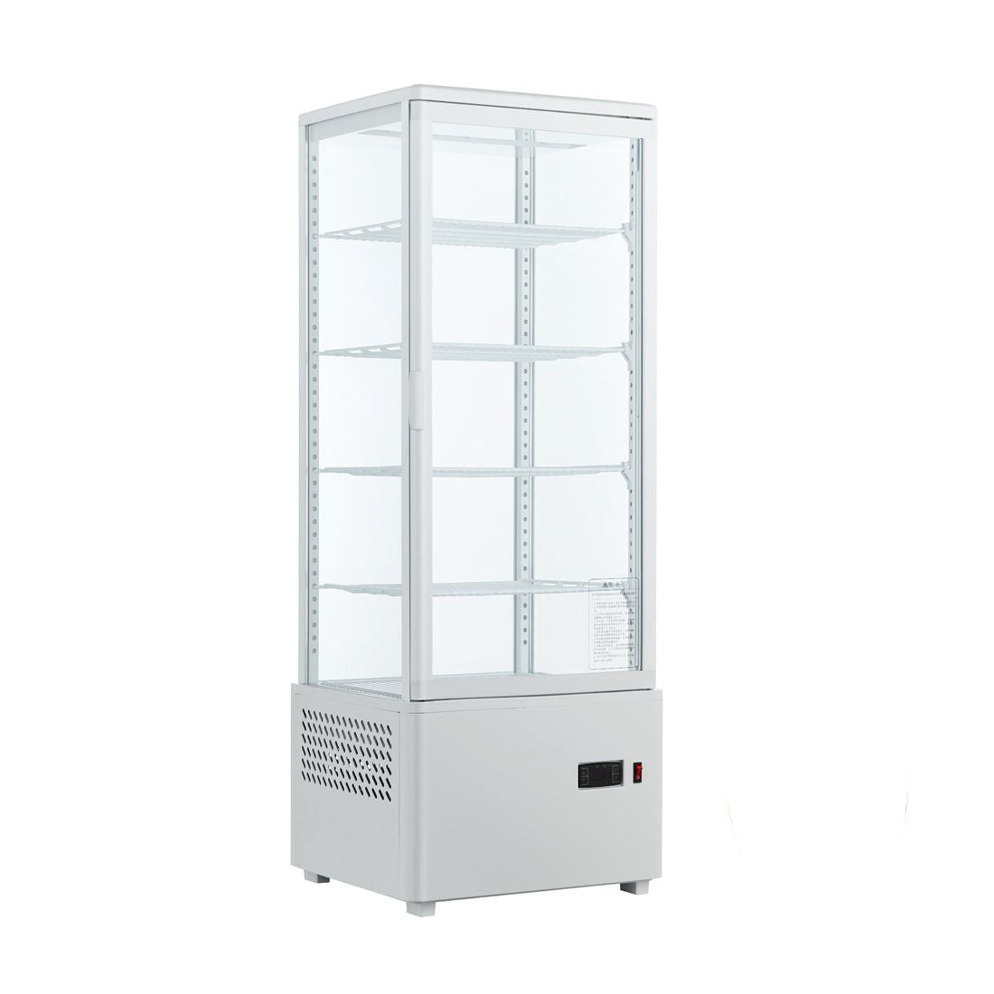 Image of Thermaster TCBD108L Four Sided Countertop Display Fridge