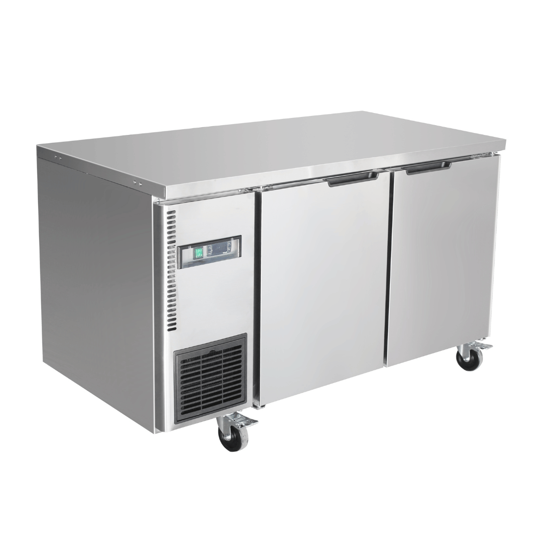 Image of Thermaster TL1200TN Stainless Steel Double Door Workbench Fridge