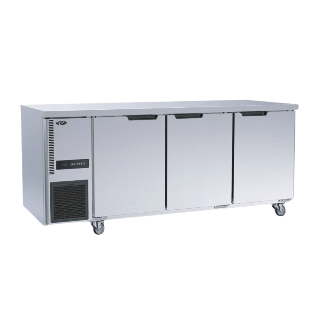 Image of Thermaster TL1800BT-3D Stainless Steel Triple Door Workbench Freezer