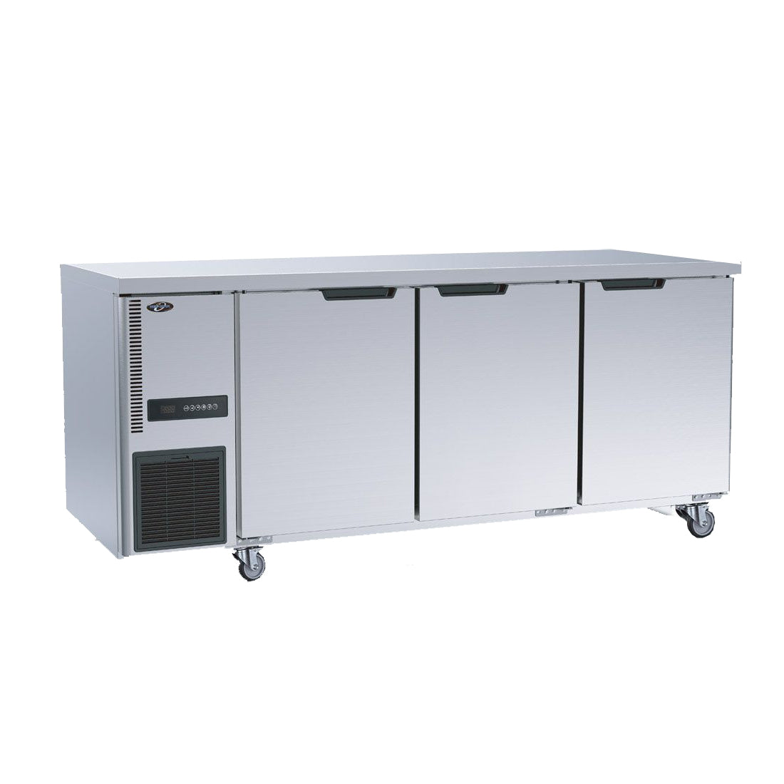 Image of Thermaster TL1800TN-3D Stainless Steel Triple Door Workbench Fridge