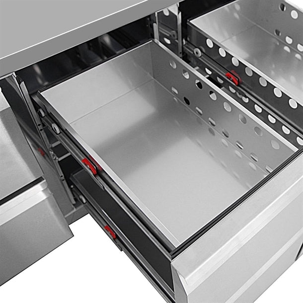 Image of Polar UA101-A U-Series Six Drawer Gastronorm Counter Fridge