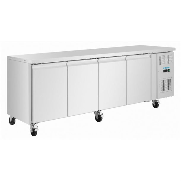 Image of Polar UA107-A U-Series Four Door Slimline Counter Fridge