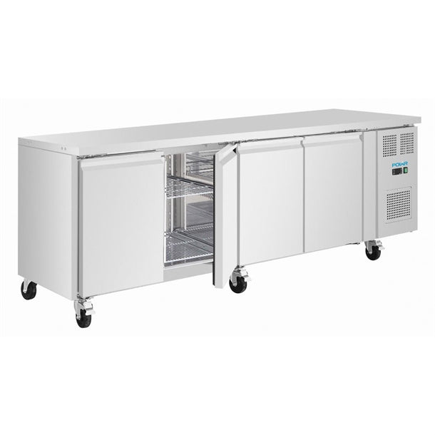 Image of Polar UA107-A U-Series Four Door Slimline Counter Fridge