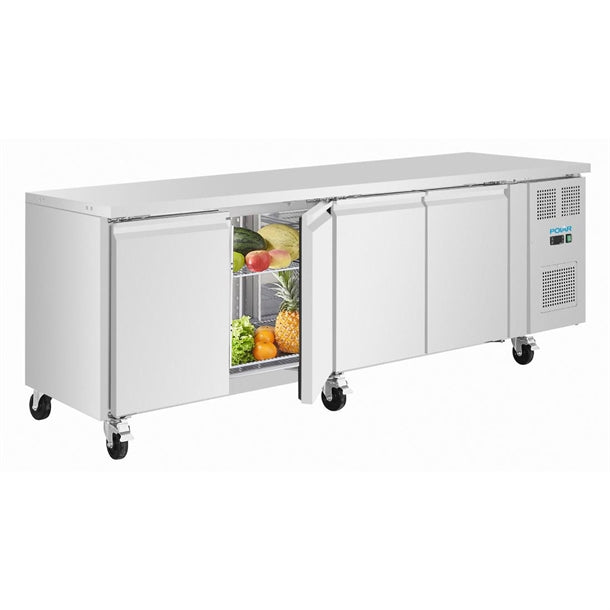 Image of Polar UA107-A U-Series Four Door Slimline Counter Fridge