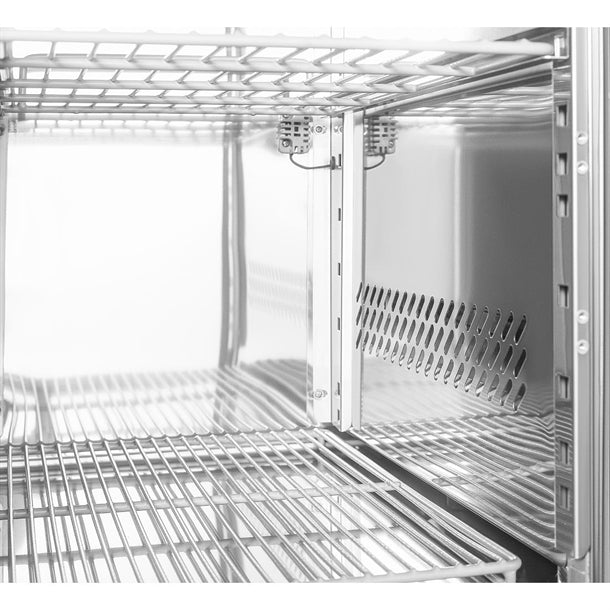Image of Polar UA108-A U-Series 1 Door & 2 Drawer Counter Fridge