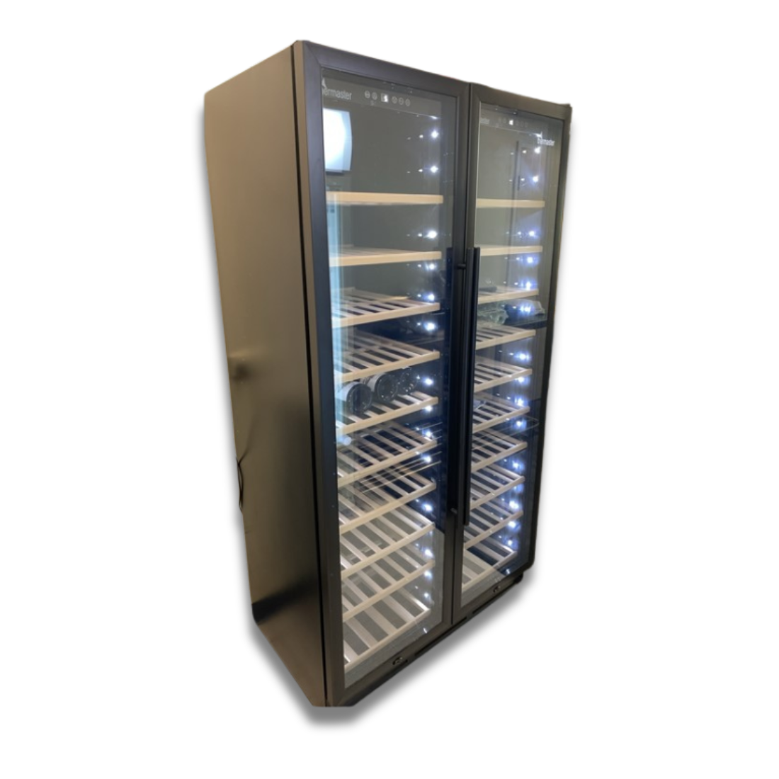 Image of Thermaster WB-218B Dual Zone Two Door Premium Wine Cooler