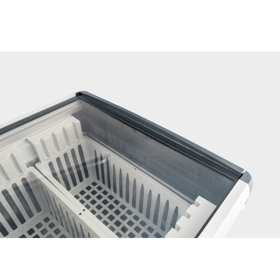 Image of Thermaster WD516G 516L Chest Freezer with Flat Glass Sliding Lids