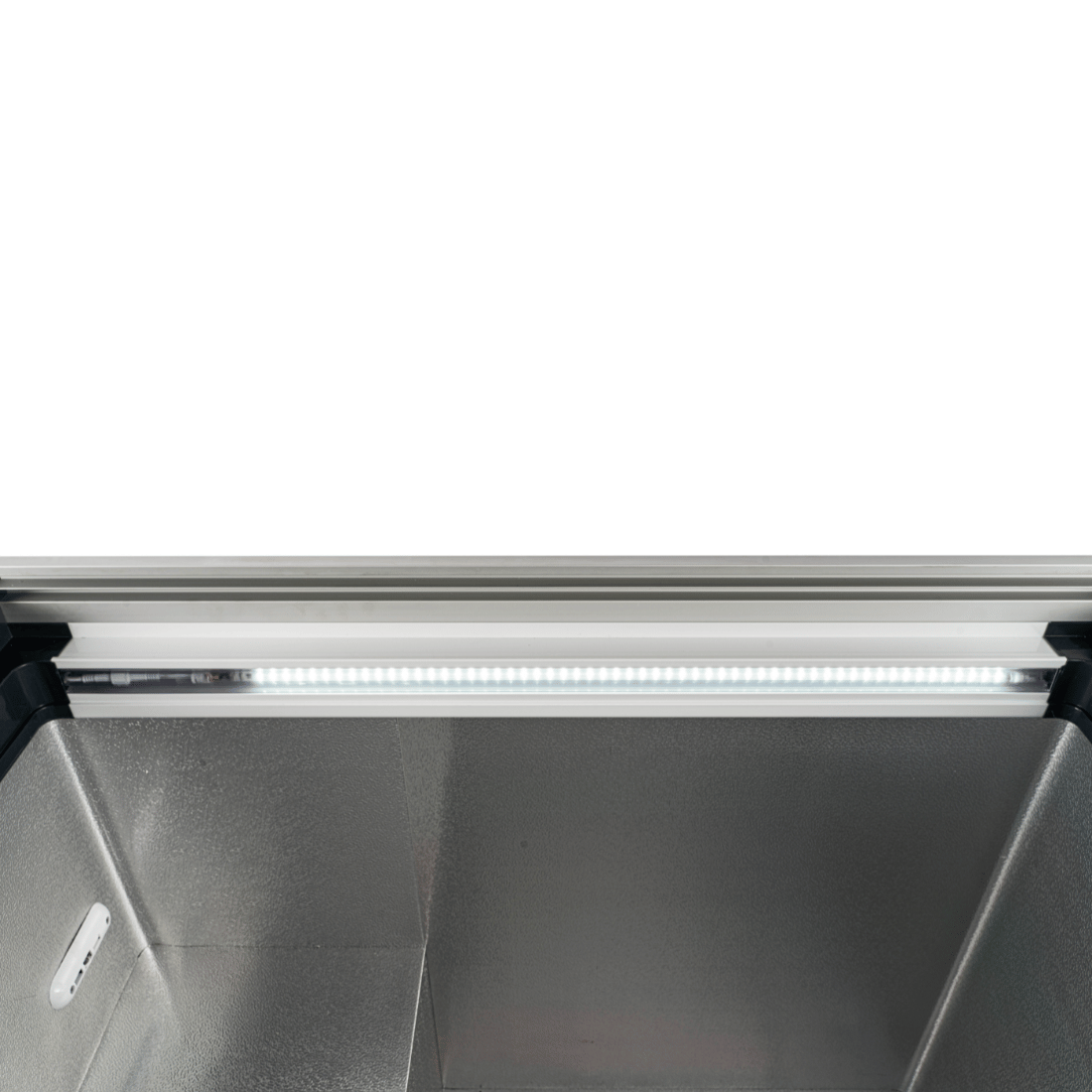 Image of Thermaster WD336G 336L Chest Freezer with Flat Glass Sliding Lids