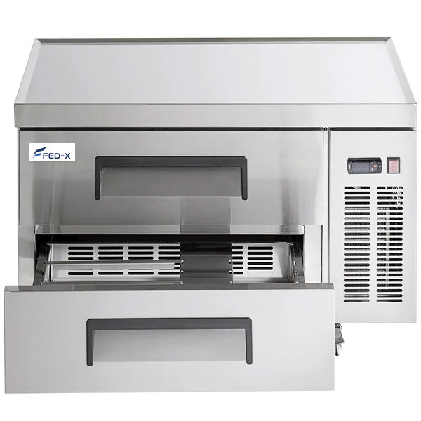 Image of FED-X XCB-36 Chef Base Refrigerated Drawer Bench 184L