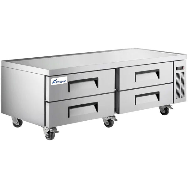 Image of FED-X XCB-72 Chef Base Refrigerated Drawer Bench 450L