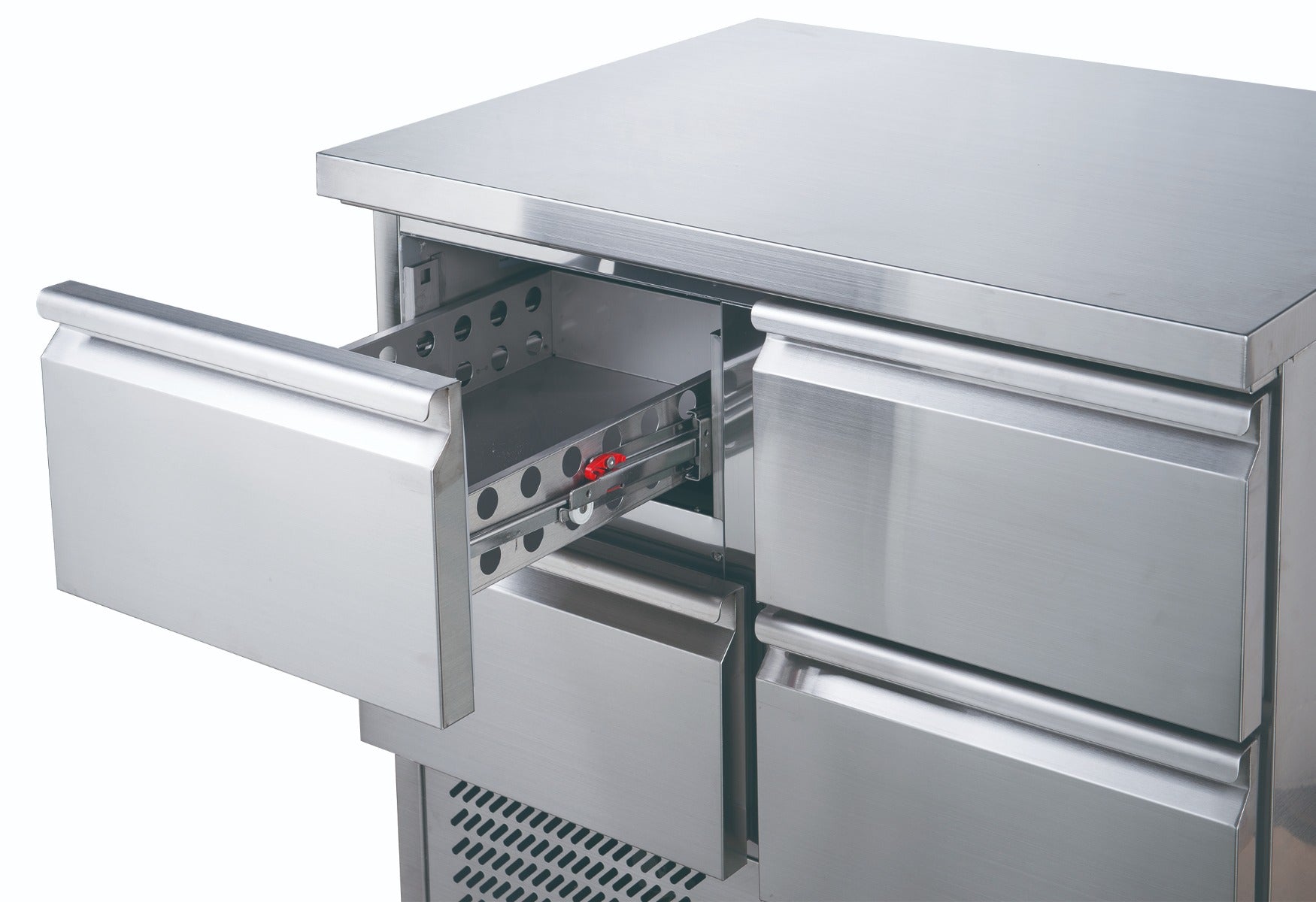 Image of FED-X XGNS1300-6D Six Drawer Compact Workbench Fridge