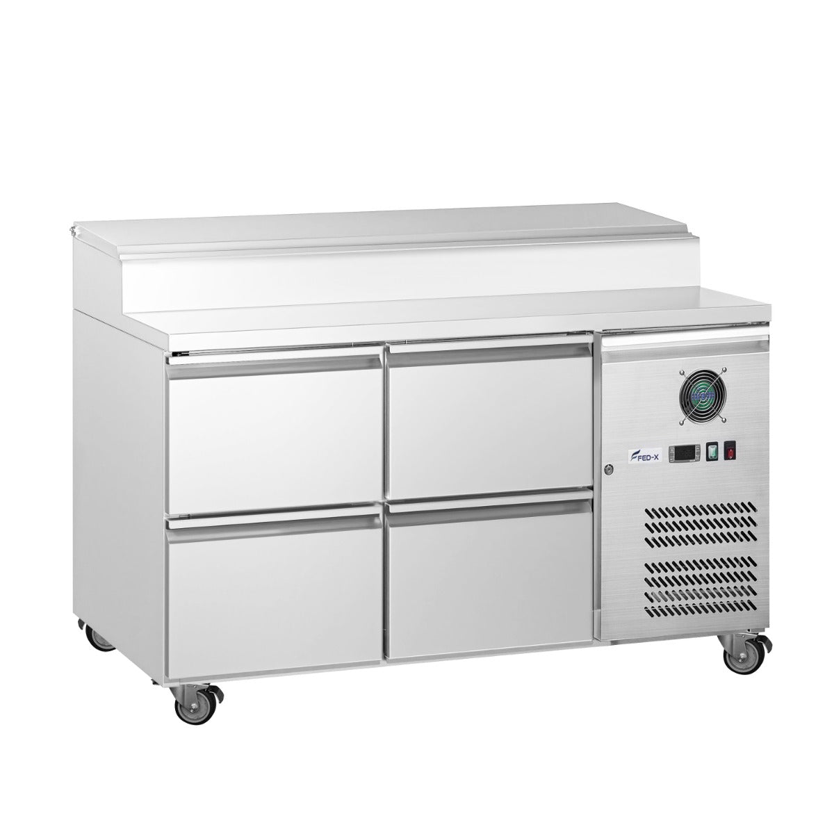 Image of FED-X XSS7C13S2V-4D S/S Four Drawer Sandwich Counter