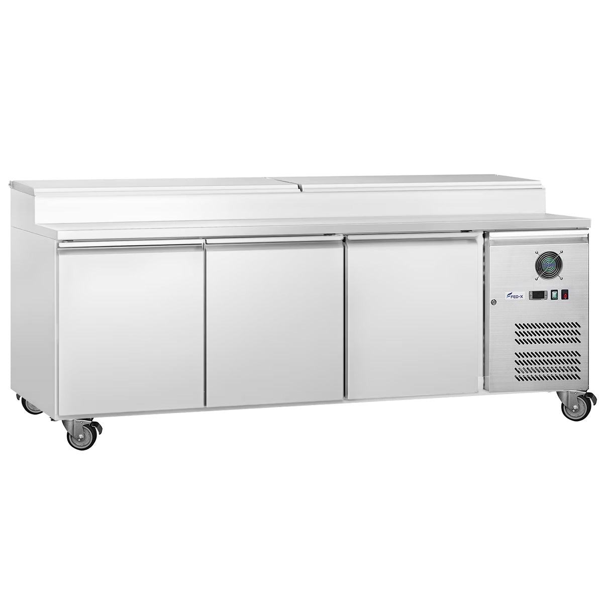 Image of FED-X XSS7C18S3V S/S Three Door Sandwich Counter