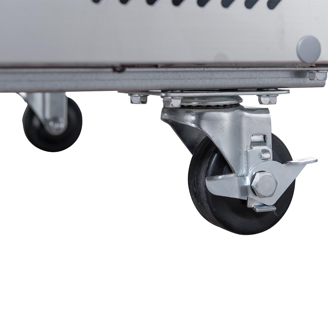 Image of FED-X XPZ3600TN Three Door Standard Saladette On Castors