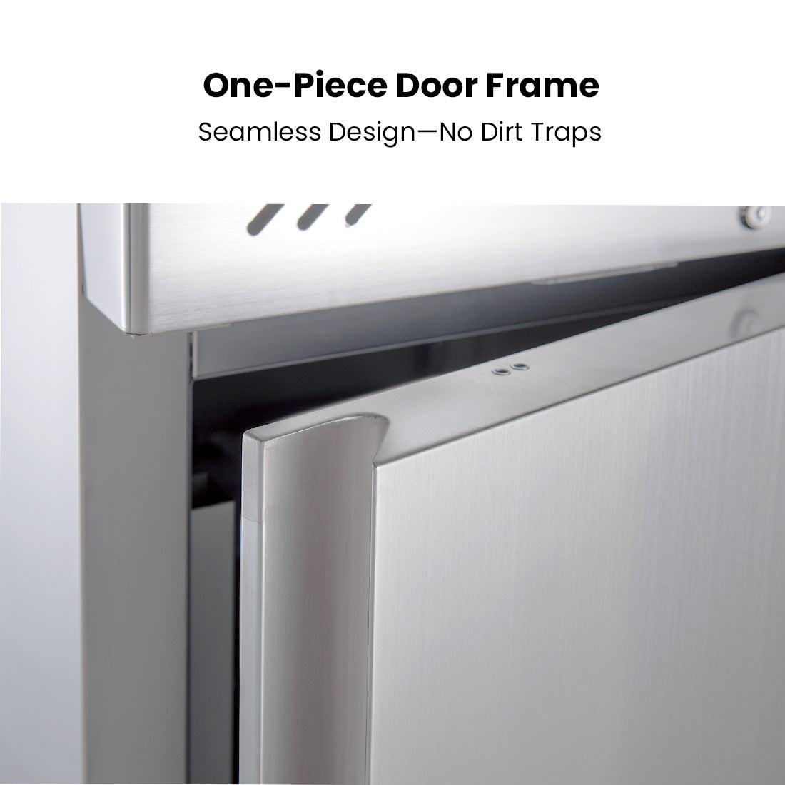 Image of FED-X XURC400SFV S/S Single Full Door Upright Fridge