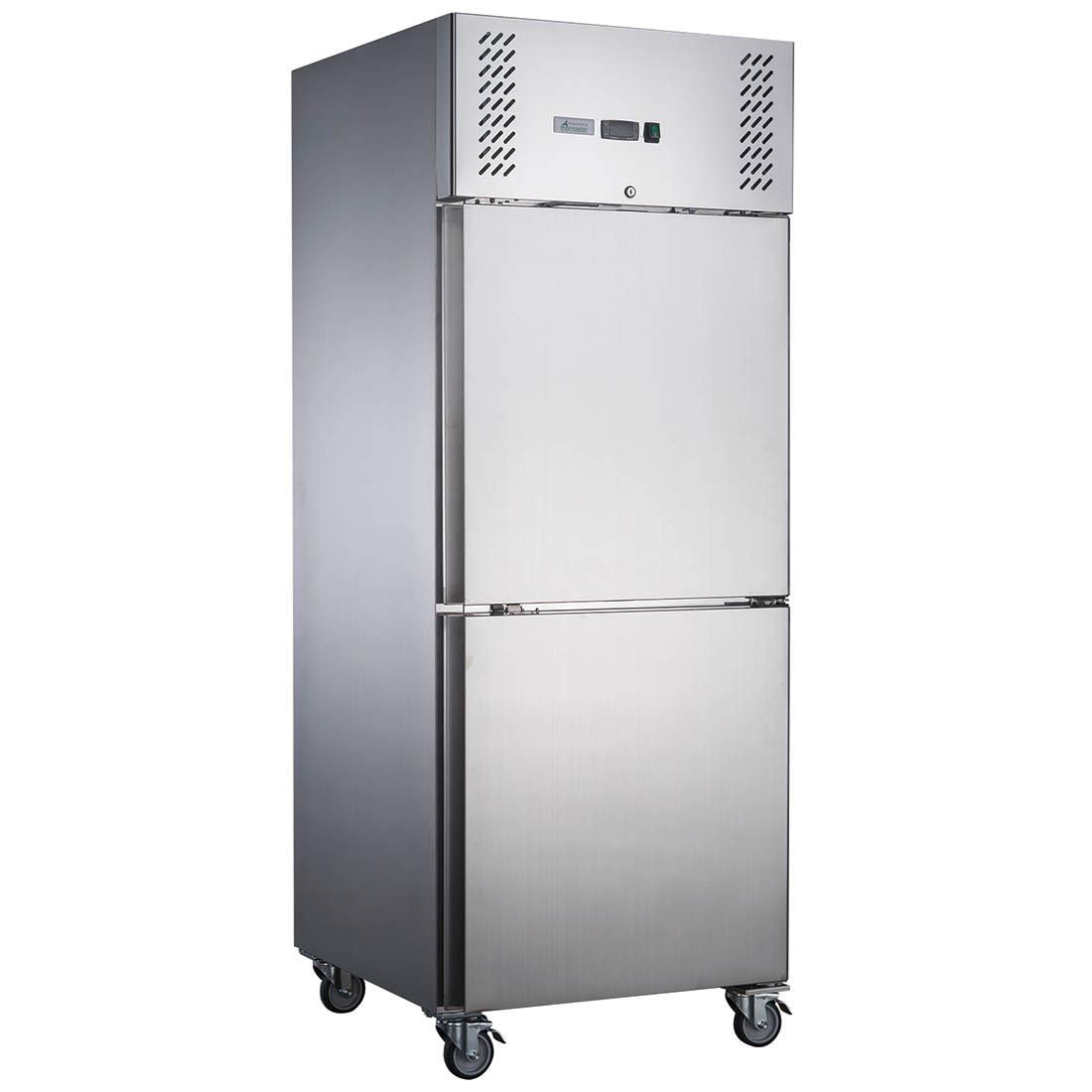Image of FED-X XURC600S1V S/S Two Door Upright Fridge