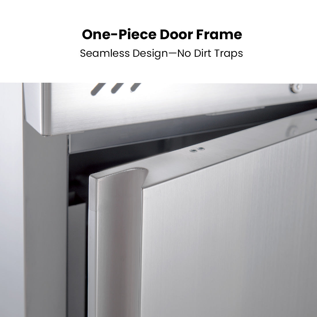 Image of FED-X XURC600SFV S/S Single Full Door Upright Fridge