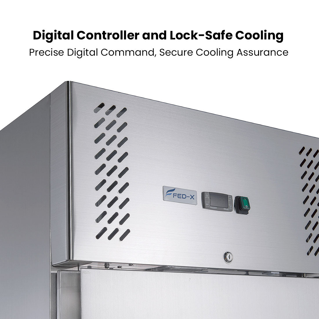 Image of FED-X S/S Single Door Upright Freezer XURF650SFV