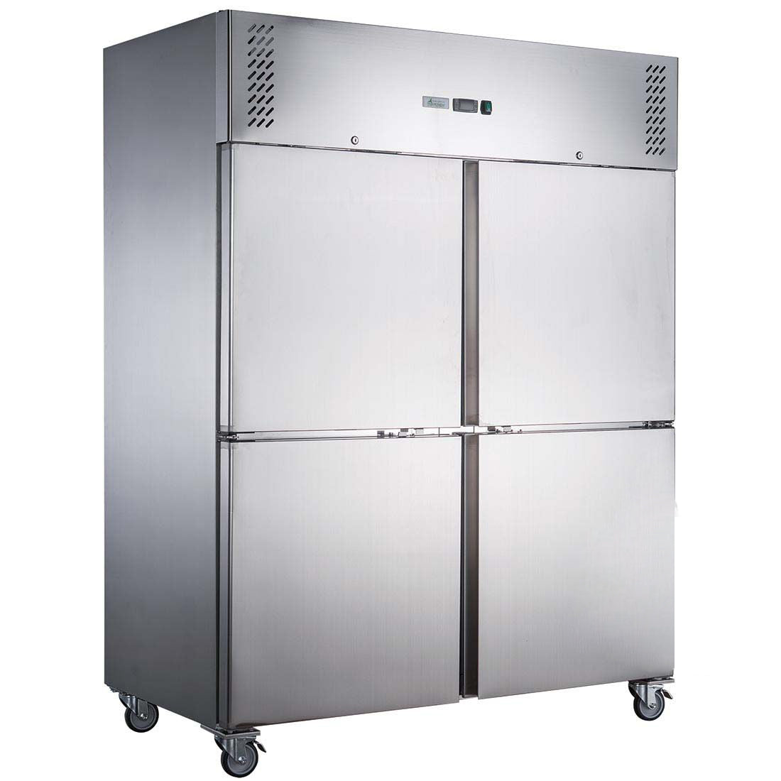 Image of FED-X XURF1200S2V S/S Split Four-Door Upright Freezer
