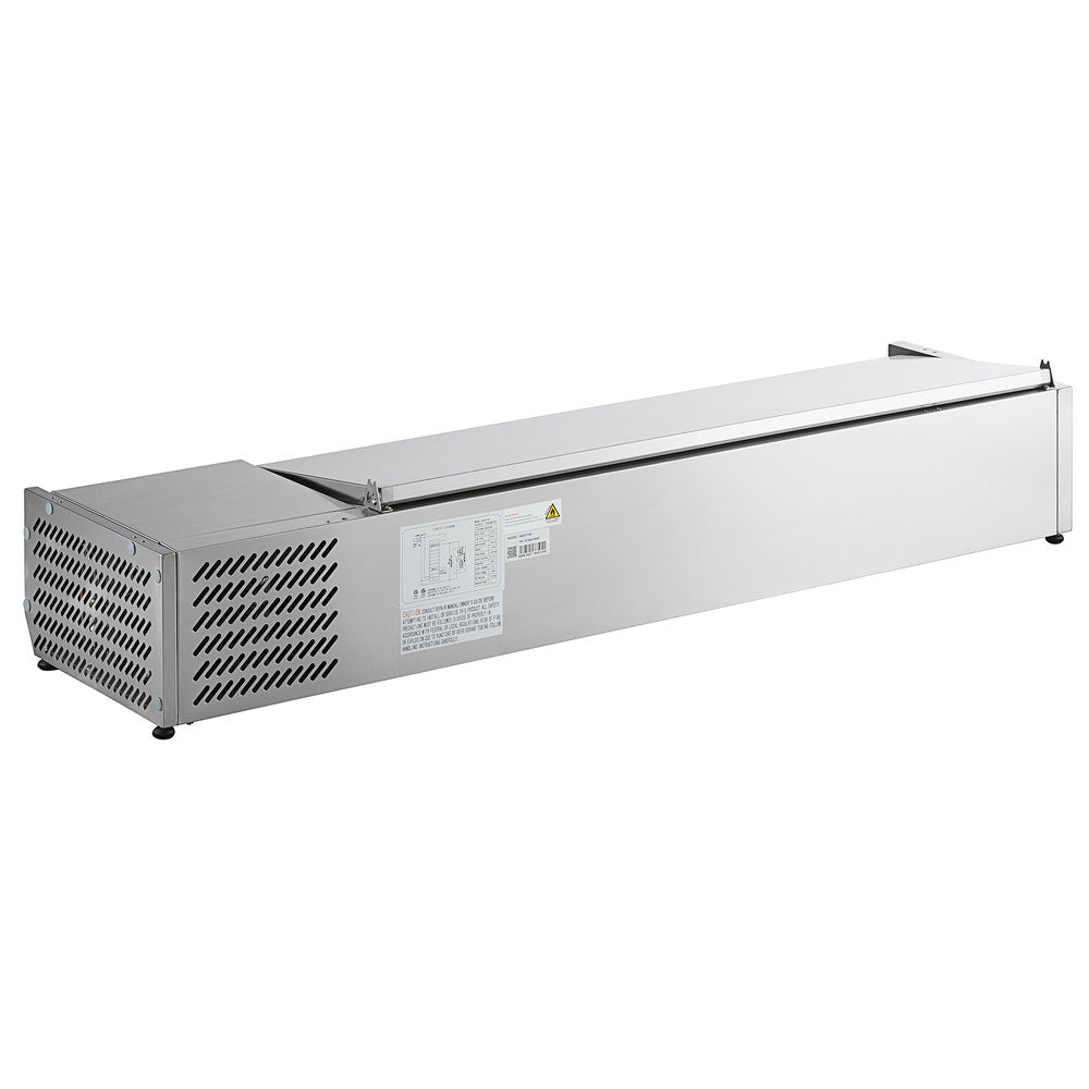 Image of FED-X XVRX1500/380S Salad Bench with Stainless Steel Lid