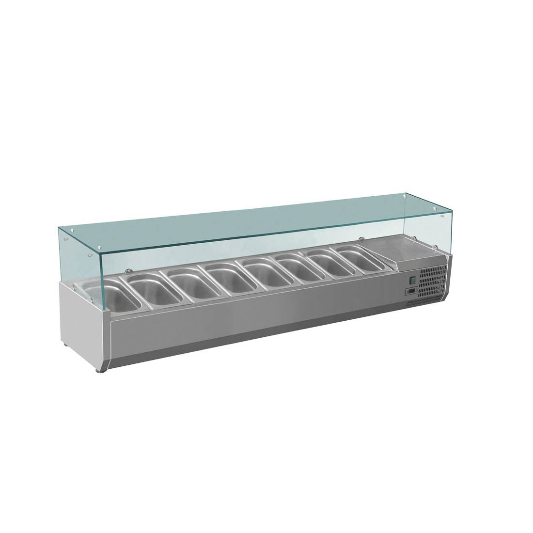 Image of FED-X XVRX1800/380 Flat Glass Salad Bench